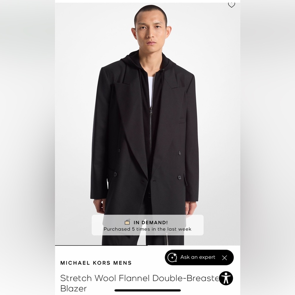 Michael Kors Black Blazer